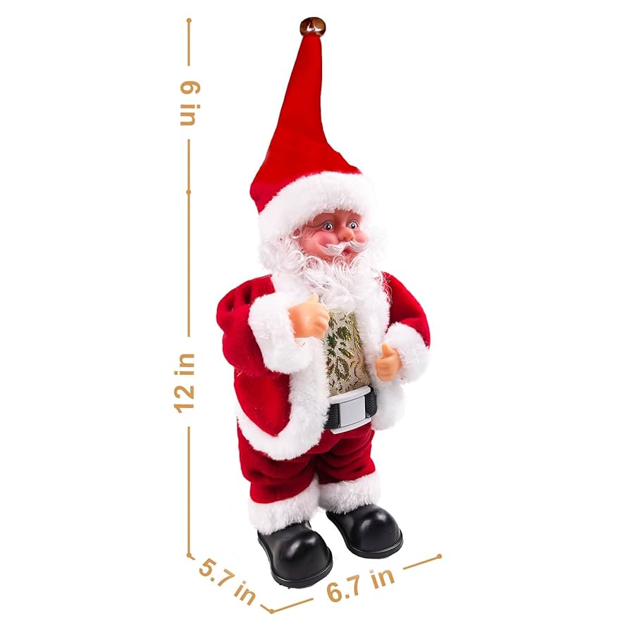 ローブ登りのサンタ 楽天市場】サンタクロース おもちゃ クリスマス飾り 電動 人形